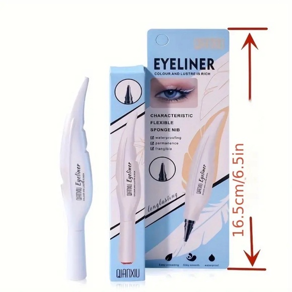 Silky Smooth Precision Application White Eyeliner Pen, Rich Color & Quick Dry - Picture 3 of 6